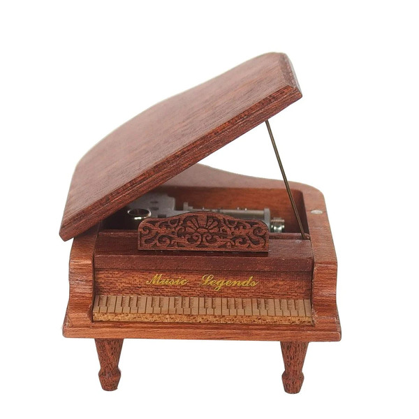 Wooderful Brown Grand Piano Mini Music Box (In Store Only)