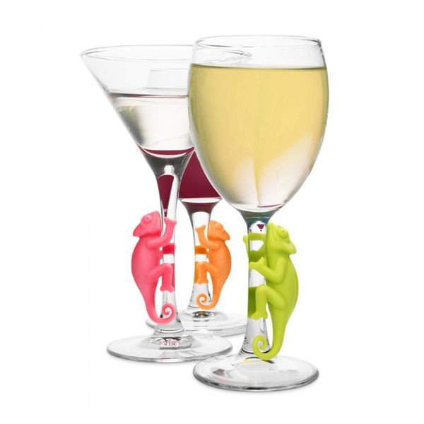 Fred Social Climbers Chameleon Wine Markers
