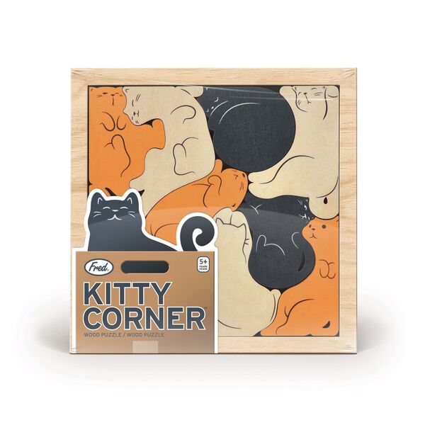 Fred Kitty Corner Wood Puzzle