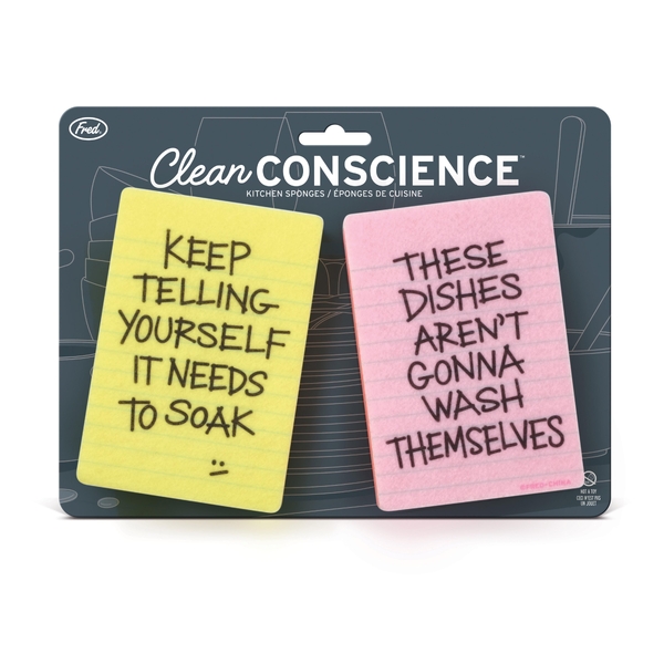 Fred Clean Conscience Sponges Set of 2