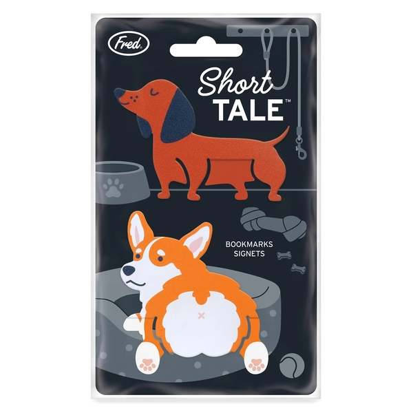 Short Tales Dog Bookmarks (Set of 2)