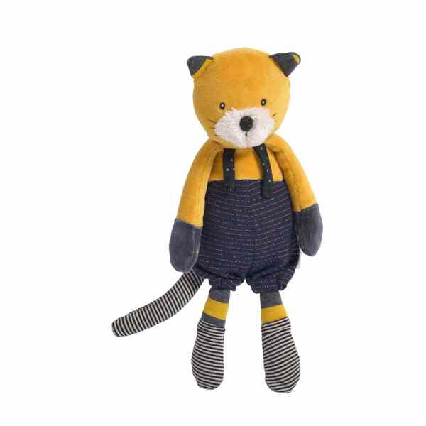 Moulin Roty Les Moustaches Lulu Yellow Cat