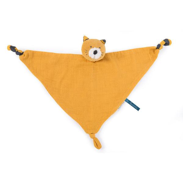 Moulin Roty Les Moustaches Lulu Muslin Comforter