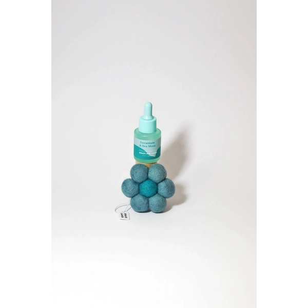 Bloom - Geranium & Sea Moss Felt Air Freshener
