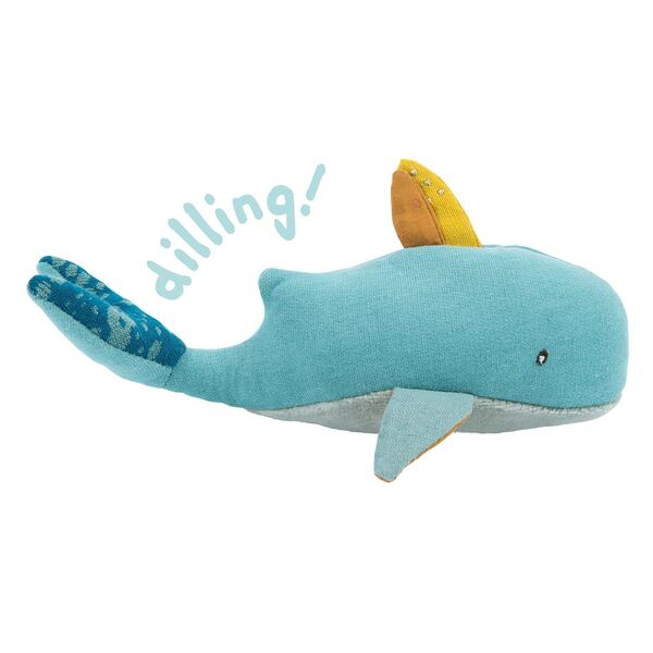 Moulin Roty Les Voage d'Olga Josephine the Whale Rattle