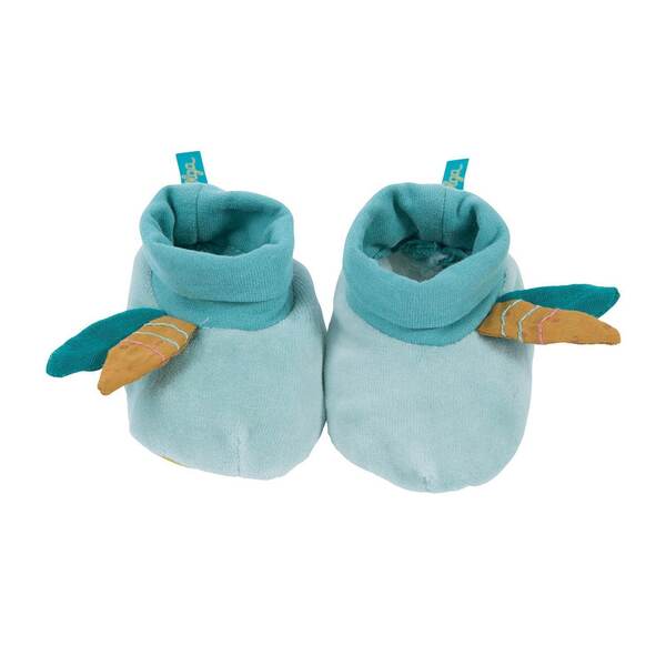 Moulin Roty Les Voyage d'Olga Josephine Slippers (0 to 6 Months)