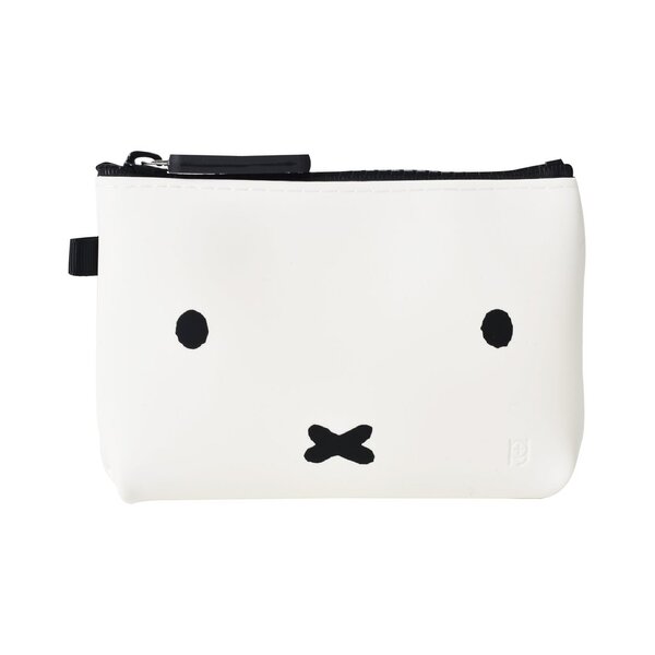 Miffy Face White Zipper Pouch 