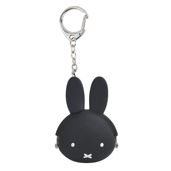 Mimi POCHIBI Baby Miffy Black Keyring Purse
