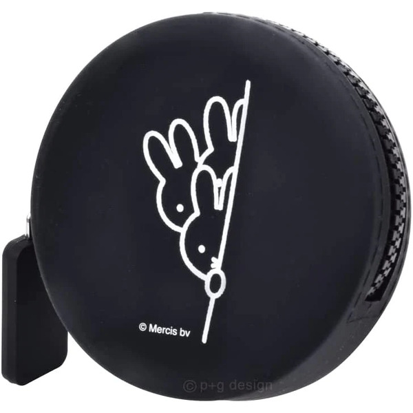 CURUN Miffy Black Round Pouch