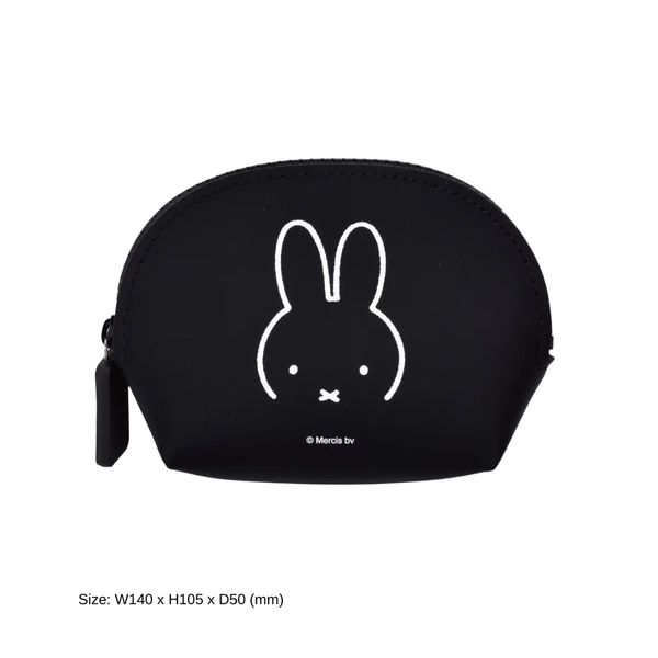 NUU-Oval Black Miffy Pouch