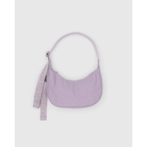 Baggu Small Nylon Crescent Bag - Dusty Pink