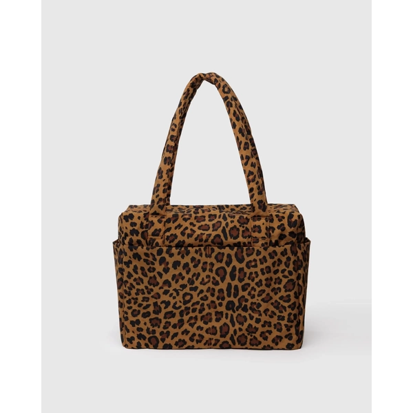 Baggu Small Cloud Carry-On- Leopard