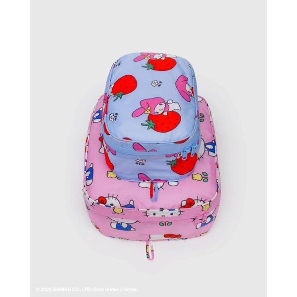 Baggu Packing Cube Set- Hello Kitty And Friends Florals