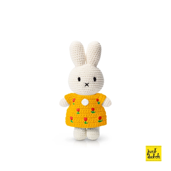 MIFFY Nijntje Handmade And Her Yellow Tulip Dress