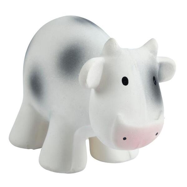 Tikiri Farm Animals Cow Rattle