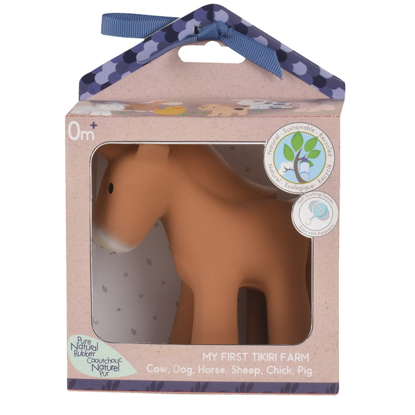 Tikiri Collection Rubber Horse Farm Animal Boxed