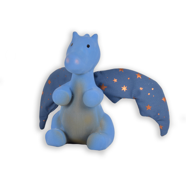 Tikiri Fairytales Midnight Dragon Rubber Teether