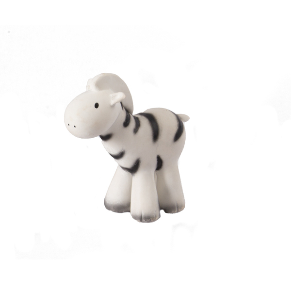 Tikiri Safari Animals Zebra Rattle