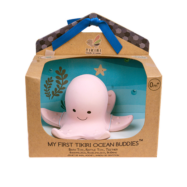 My First Tikiri Rubber Octopus Ocean Buddy