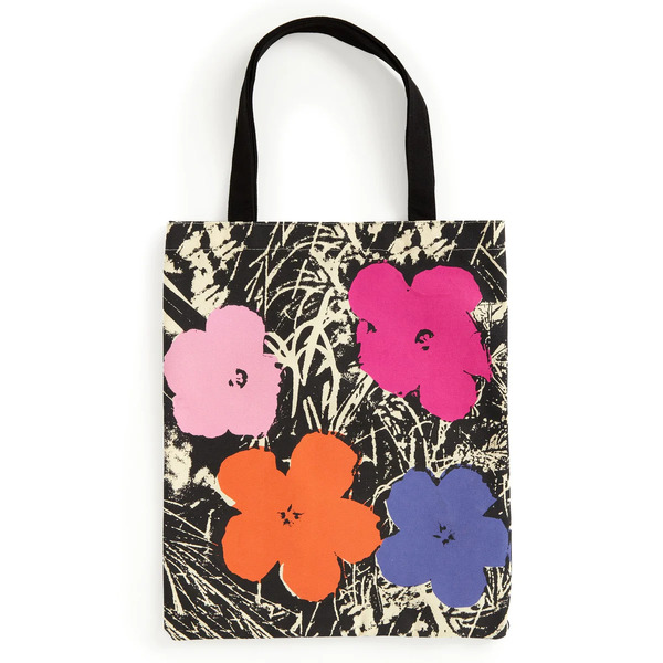 Andy Warhol Flowers Tote Bag Shopper