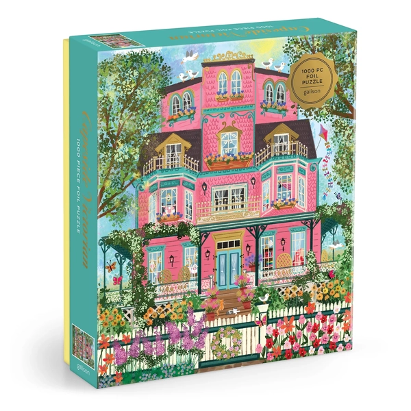 Galison Joy Laforme Capeside Victorian Foil Puzzle 1000pcs Multi-Coloured Regular price