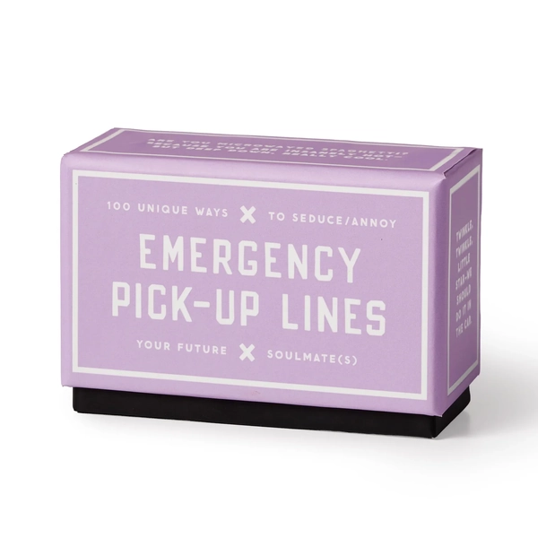 Brass Monkey Emergency Pick-up Lines 
