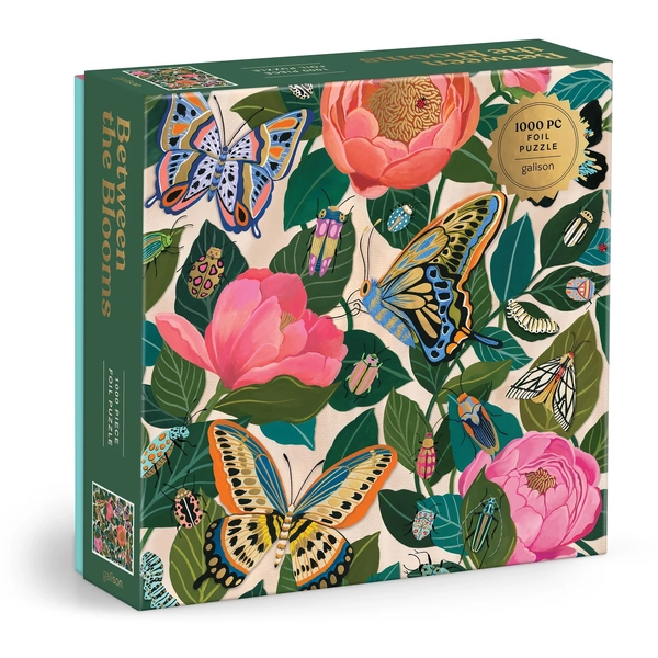 Between the Blooms Foil 1000pc Puzzle