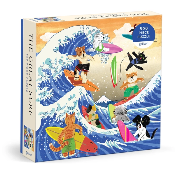 Galison The Great Surf 500pc Puzzle 