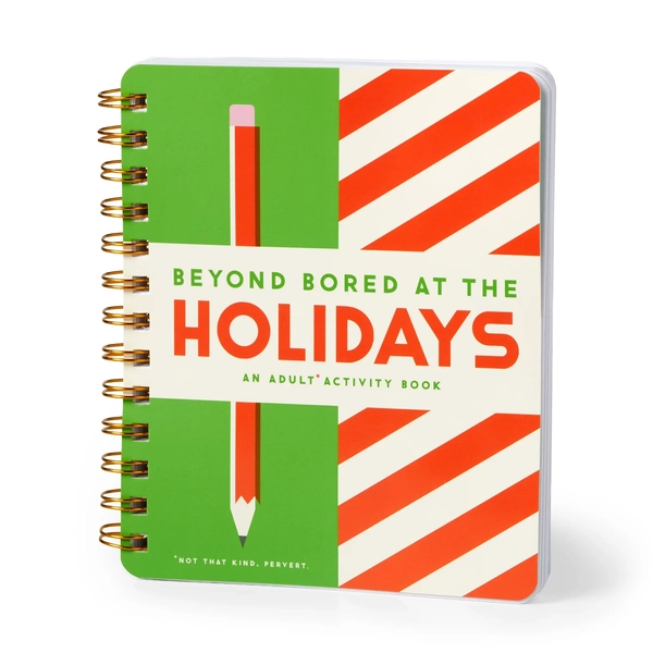 Brass Monkey Beyond Bored at the Holidays Activity Book 
