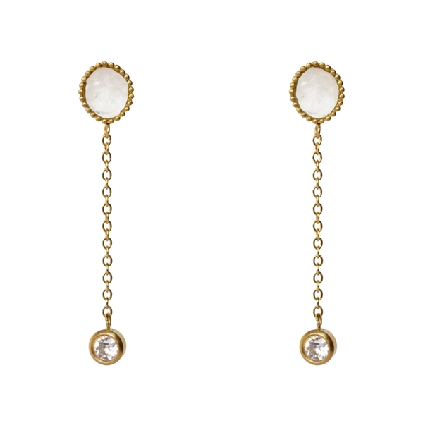 Aec Paris Earrings Clio- Moonstone