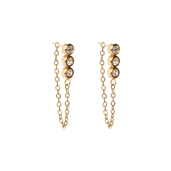 Aec Paris Earrings Maia- White Zirconium Oxide