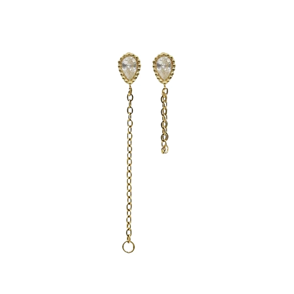 Aec Paris Earrings Bala - White Zirconium Oxide