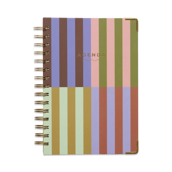 13 Month Perpetual Planner - Bold Stripe