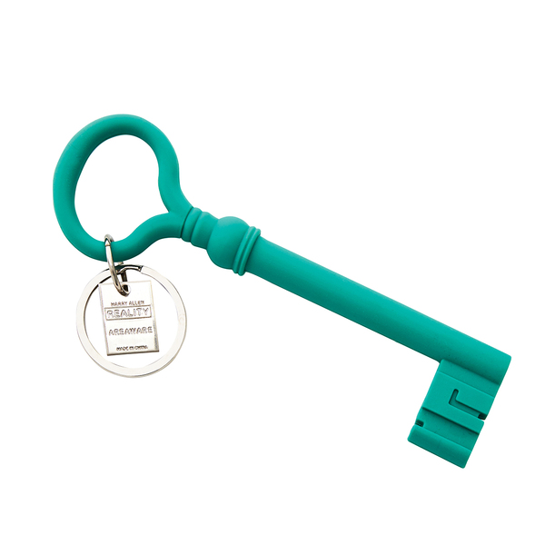 Areaware Key Keychain Teal