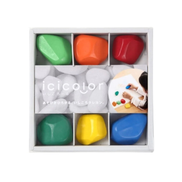 Icicolar Crayons (stone shaped)