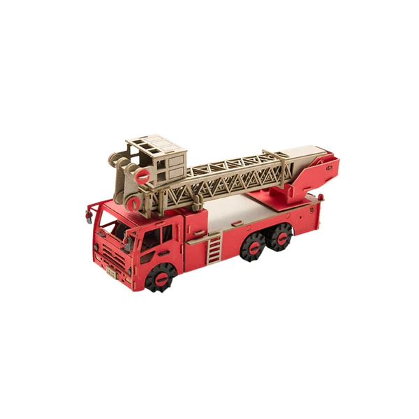 Cars Craft Paper Model Fire Truck CC-E1