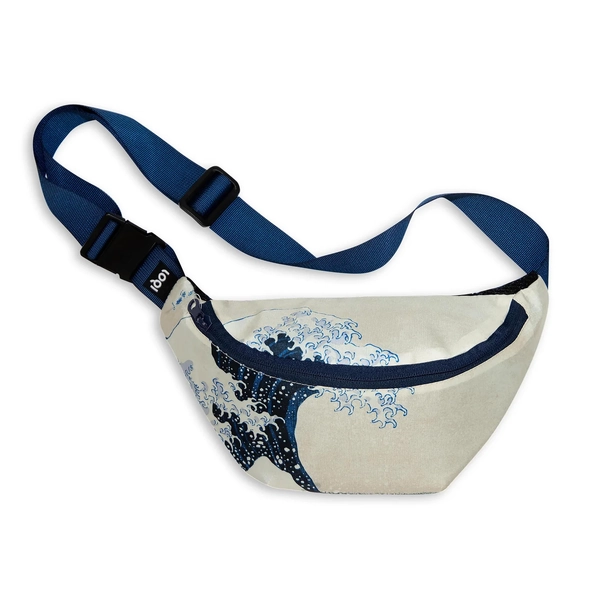 LOQI Bumbag Hokusai The Great Wave