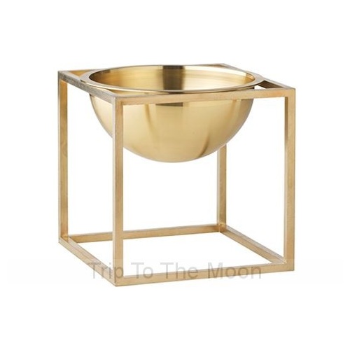 BY LASSEN Kubus Bowl Small- Brass