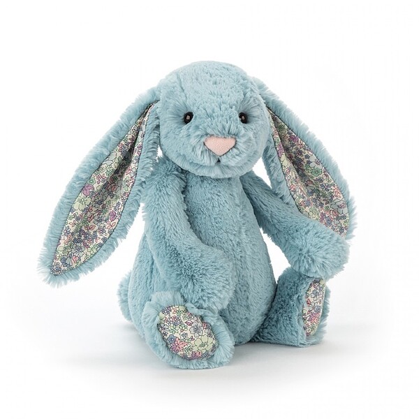 Jellycat Blossom Aqua Bunny Medium