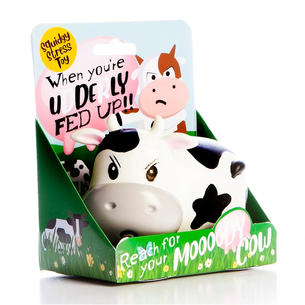Moody Cow Stress Toy