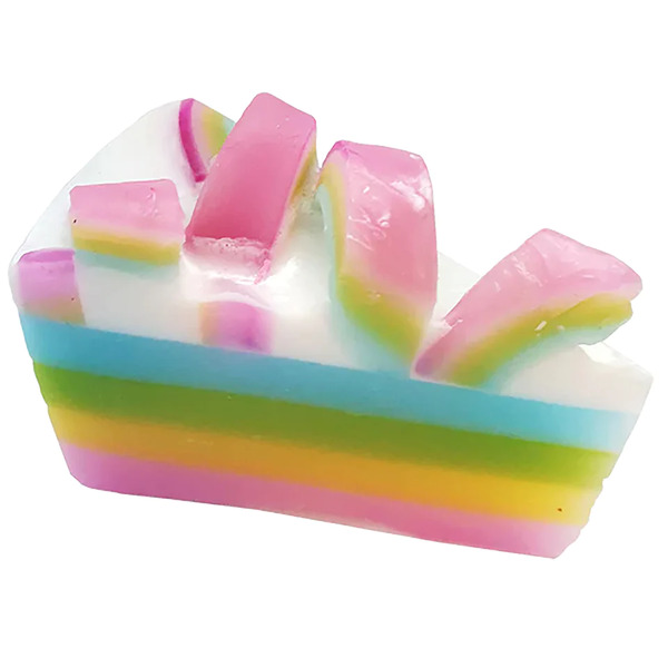 Bomb Cosmetics Soap Cake Raspberry Rainbow
