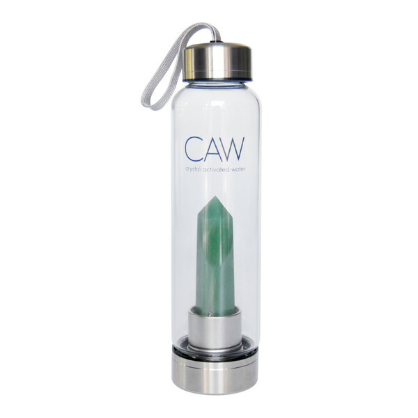 CAW Aventurine Crystal Activated Water Bottle