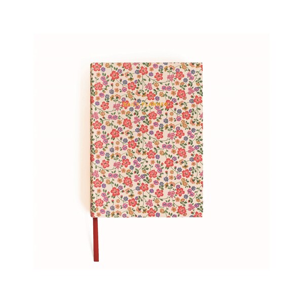 Cath Kidston A5 Linen Daily Planner Cream Floral