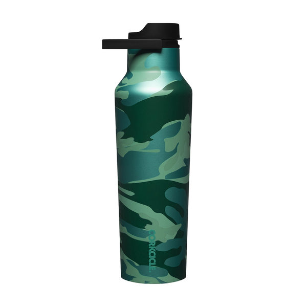 Corkcicle Camo Sports Canteen 600ml Jade