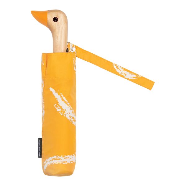 Original Duckhead Duck Umbrella Compact Saffron Brush