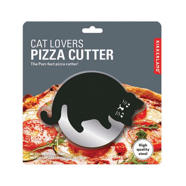 Kikkerland Lovers Pizza Cutter  Cat