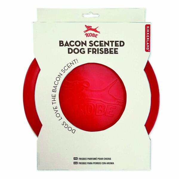 Kikkerland Bacon Scented Dog Frisbee