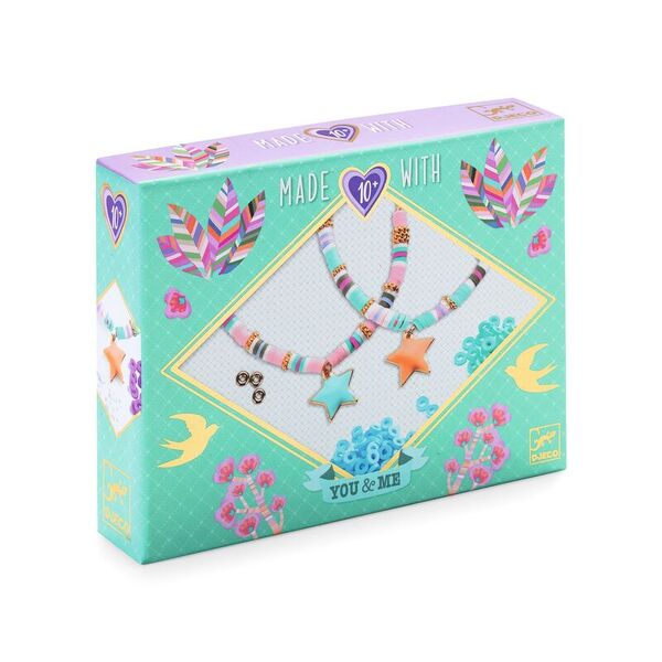 Djeco You + Me Heishi Stars Beads Set