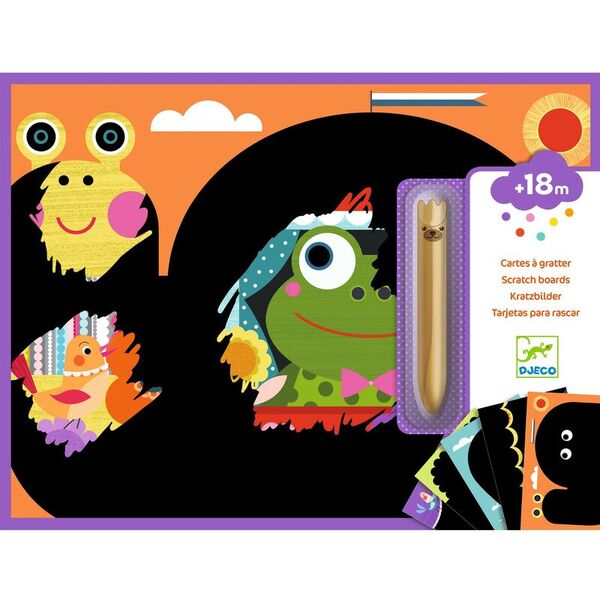 Djeco It is Fun to Discover Scratch Cards