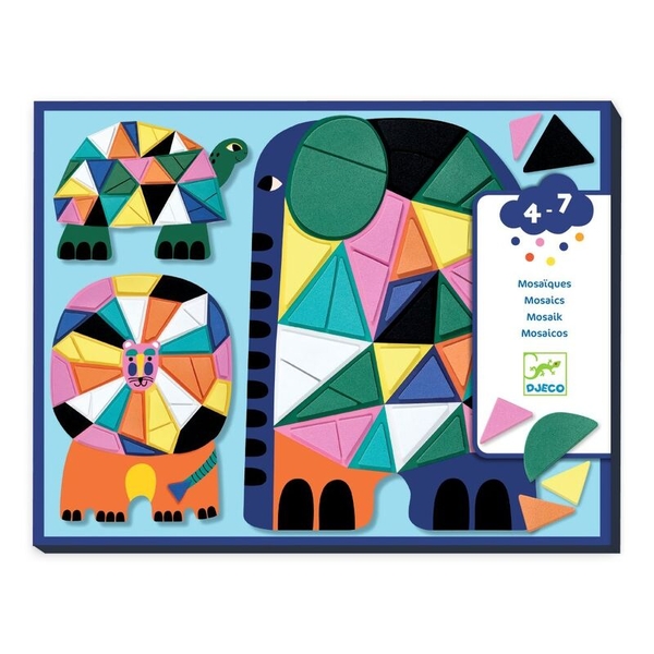 Djeco Africa Foam Mosaic Collage